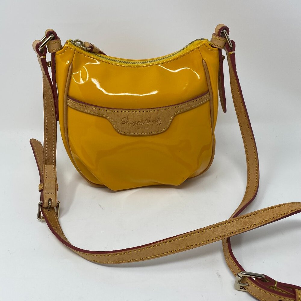 NEW dooney & bourke patent leather crossbody bag